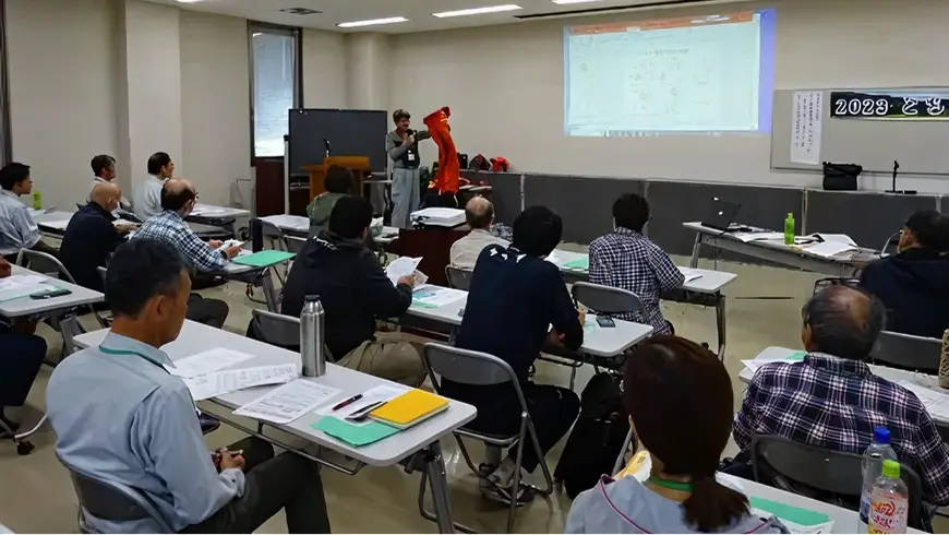 【写真】とちぎ里山塾 座学研修の様子