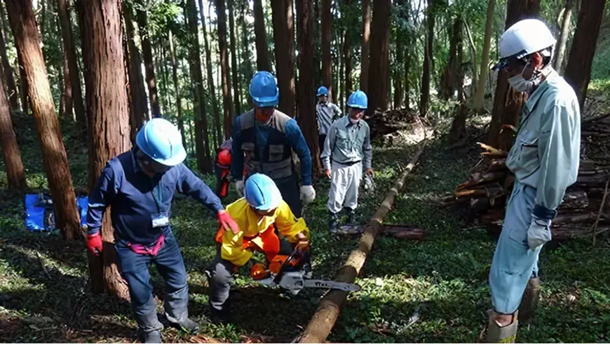 【写真】とちぎ里山塾 現地研修の様子