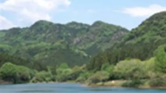 【イメージ写真】水源涵養効果（渓流）