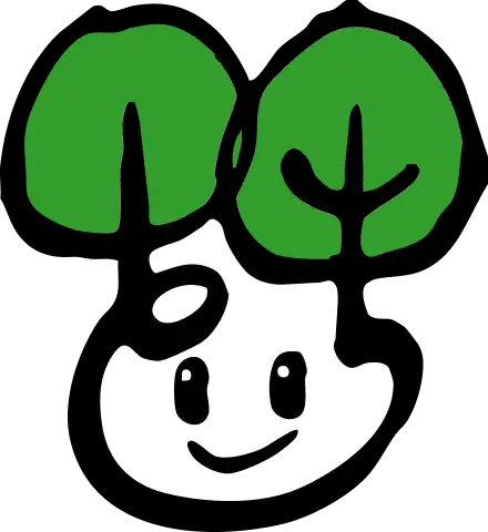 とちぎの元気な森づくりシンボルマーク「とちもりくん」のイラスト