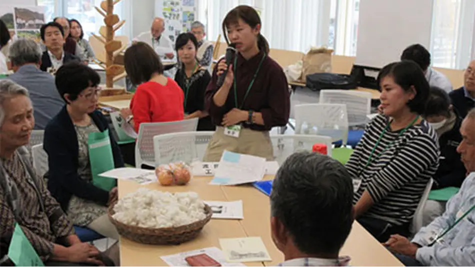 【写真】とちぎ地域・森づくりフォーラム 事例発表の様子