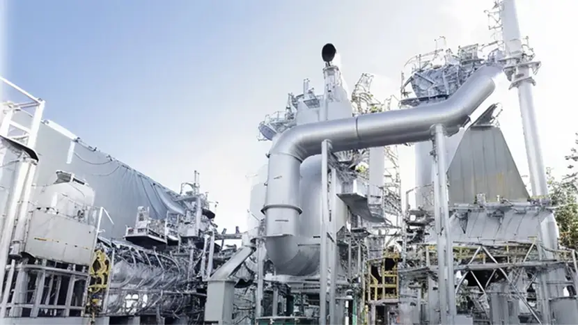 【写真】木質バイオマス発電施設の外観