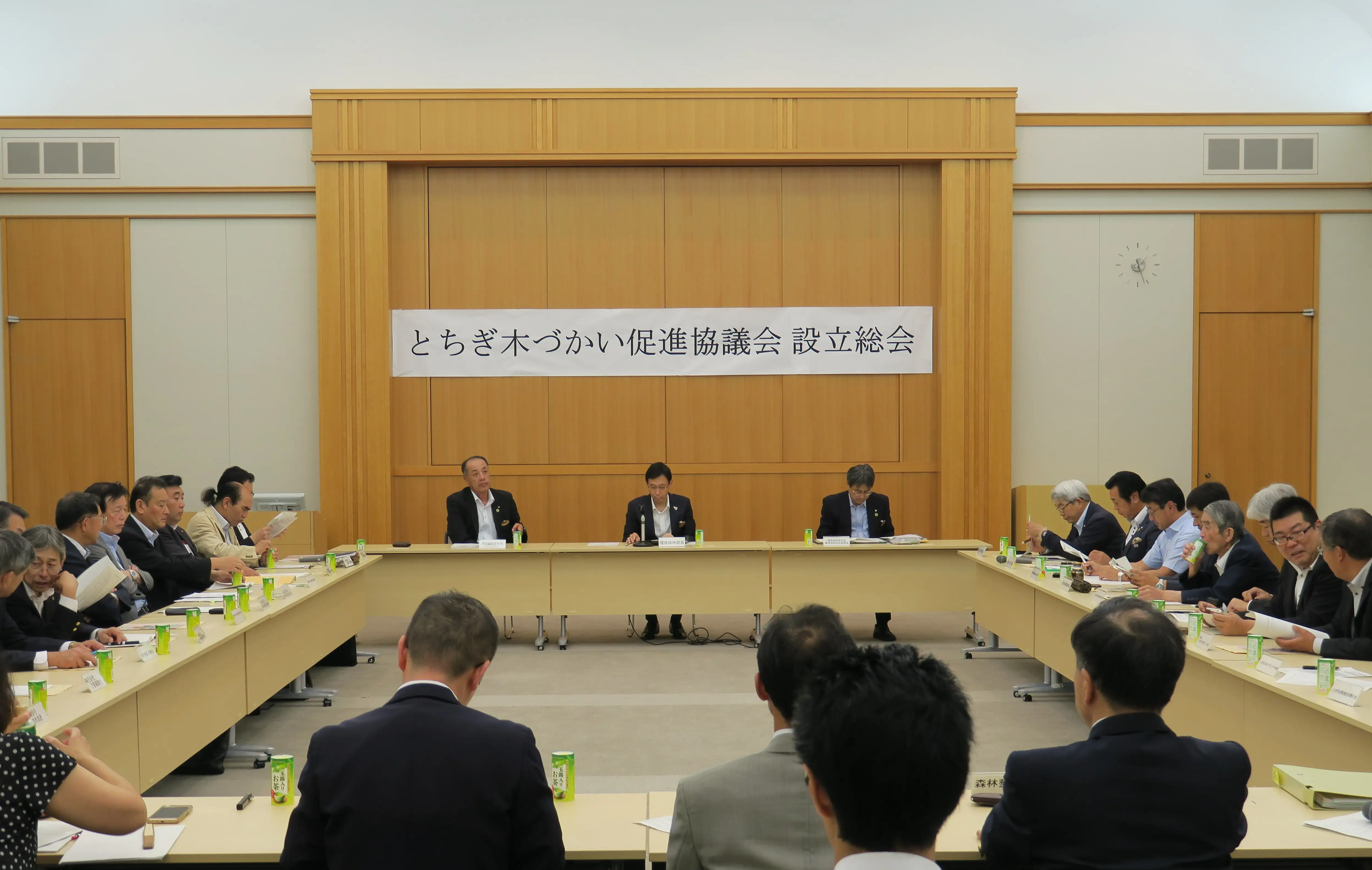 【写真】とちぎ木づかい促進協議会の会議風景
